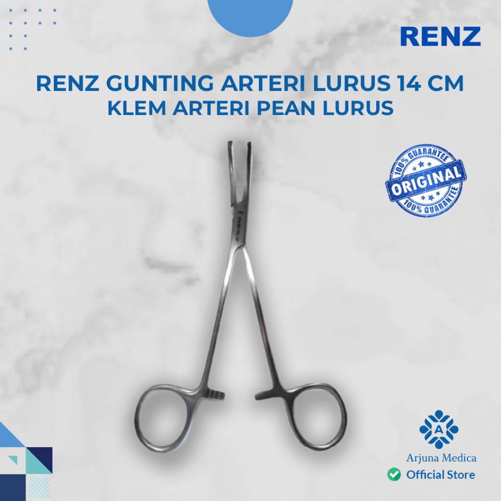 RENZ Klem Arteri Lurus 14cm