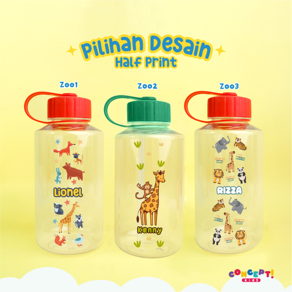 BOTOL MINUM ANAK CUSTOM DUNDEE