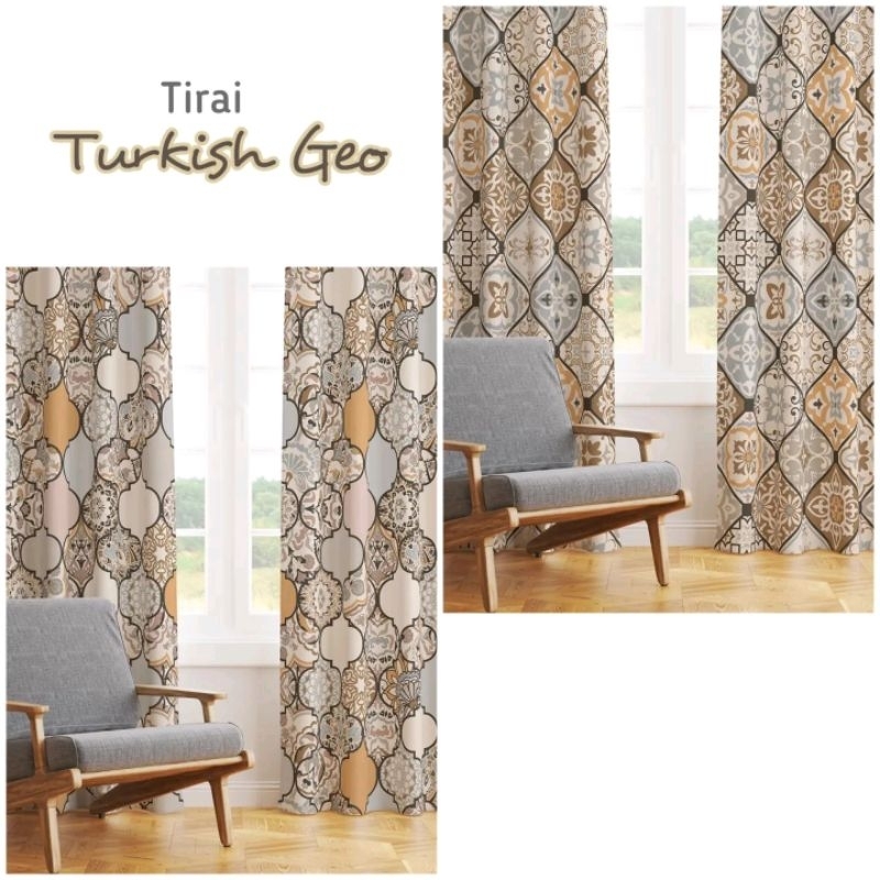 TIRAI KORDEN GORDEN GORDYN MOTIF TURKISH GEO