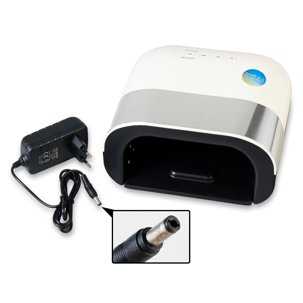 Pengering Kutek Kuku Smart Nail Lamp LED Light Gel Manicure - Sun3 - OMHRDOWH White