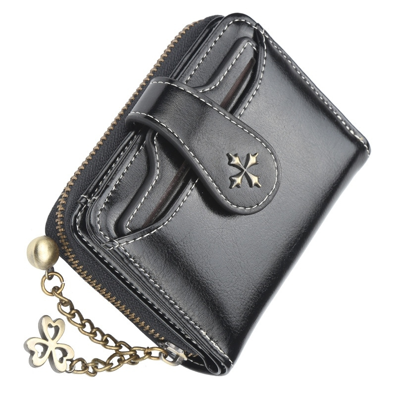 DOMPET LIPAT WANITA KULIT BAELLERRY ORIGINAL MINI IMPORT BRANDED KOREA FASHION PREMIUM RESLETING KOIN KECIL HITAM SEYMOUR MURAH WA678B5 KARTU CEWEK KEKINIAN BATAM SIMPLE REMAJA LUCU