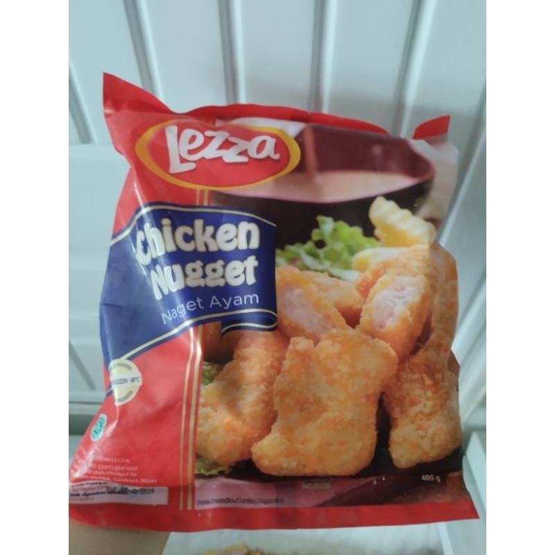 

Lezza Chicken Naget Ayam uk 400 gr