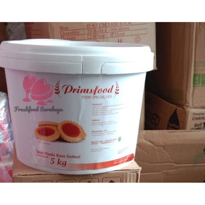 

Selai strawberry Goldenfill 250gram