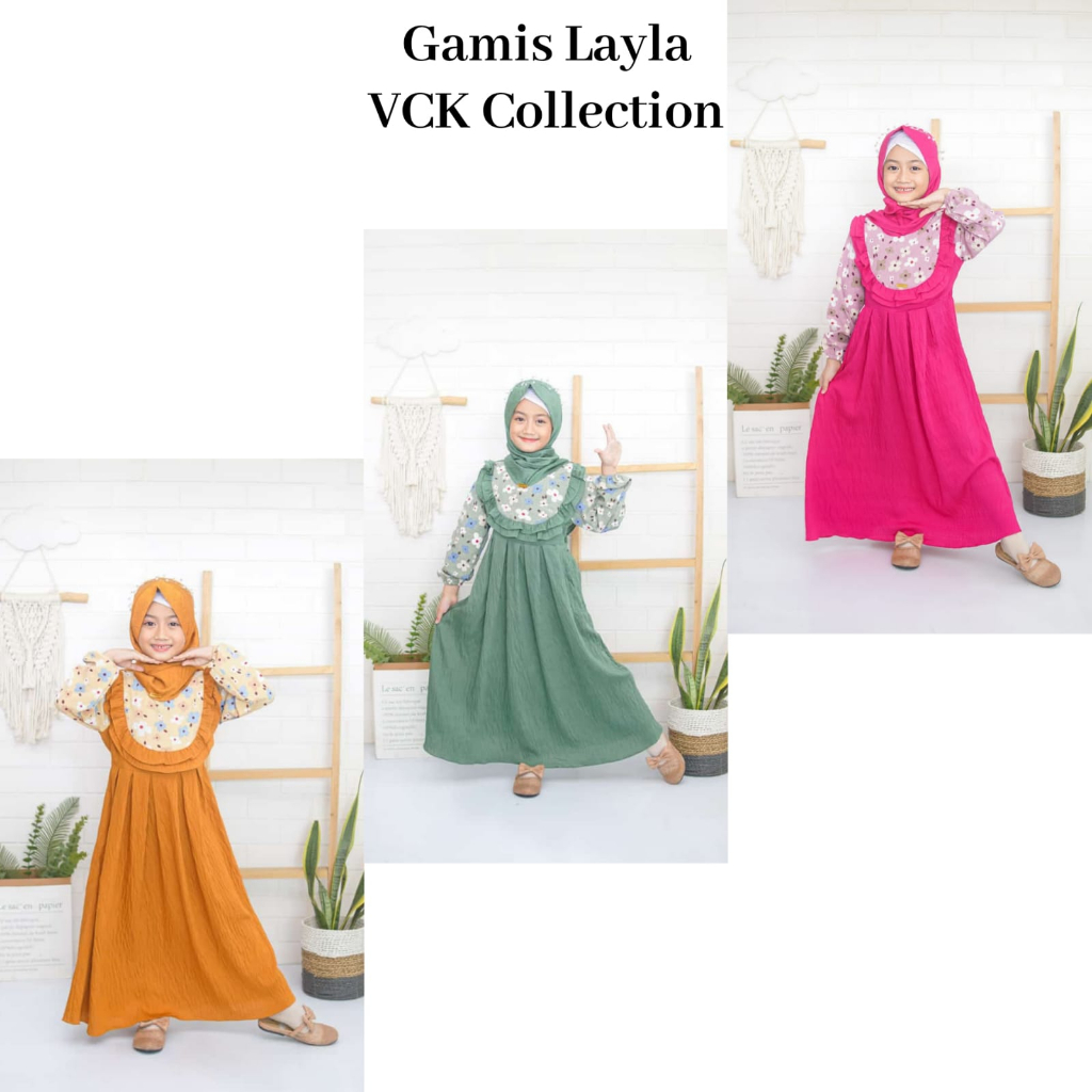 [ZBK] Gamis Layla Premium - VCK Collection