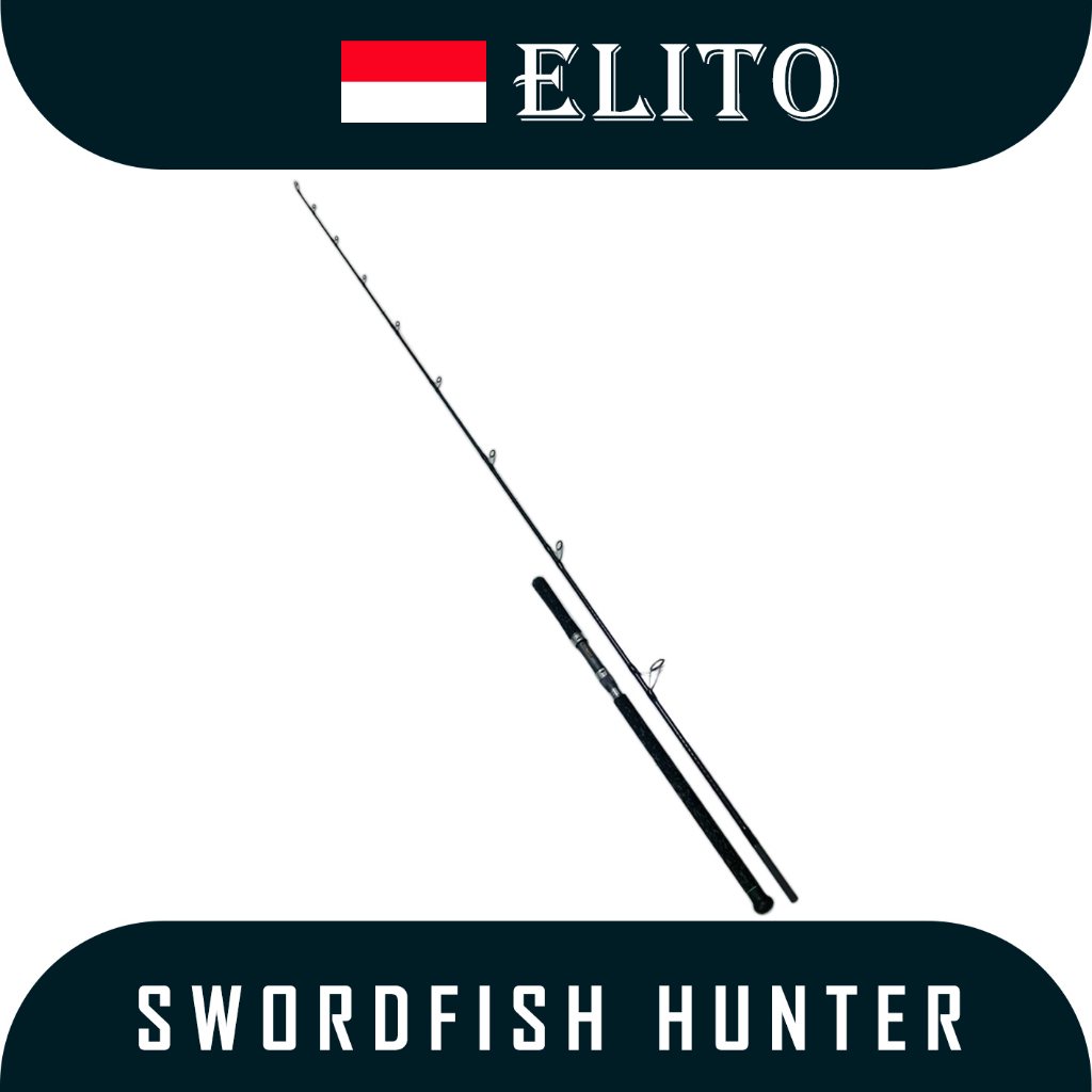 Joran Pancing Popping Merk Elito Swordfish Hunter Spinning