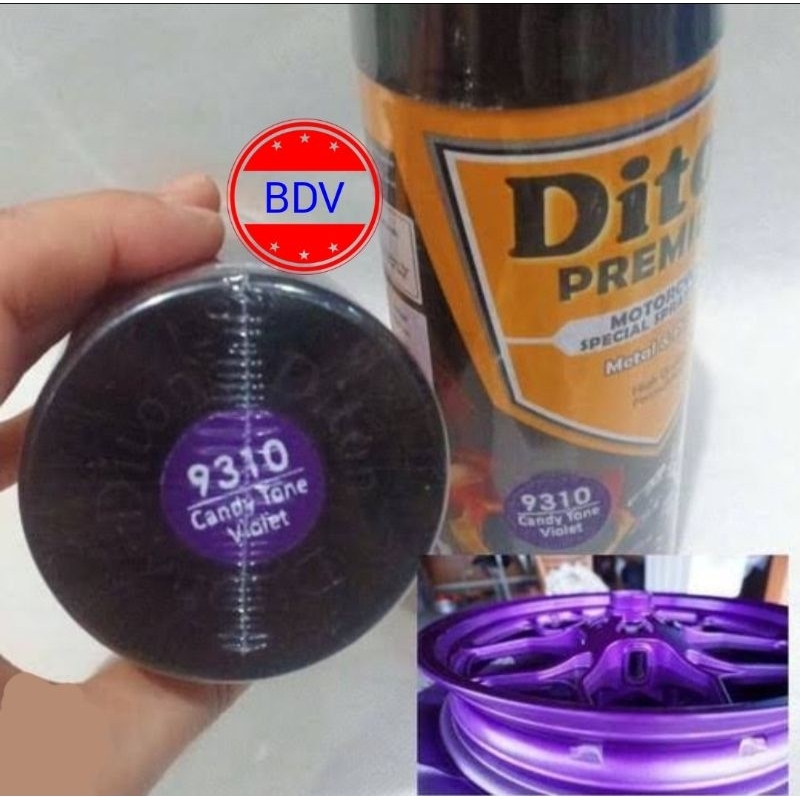 Diton Premium Candy Tone Violet Ungu 9310 400cc
