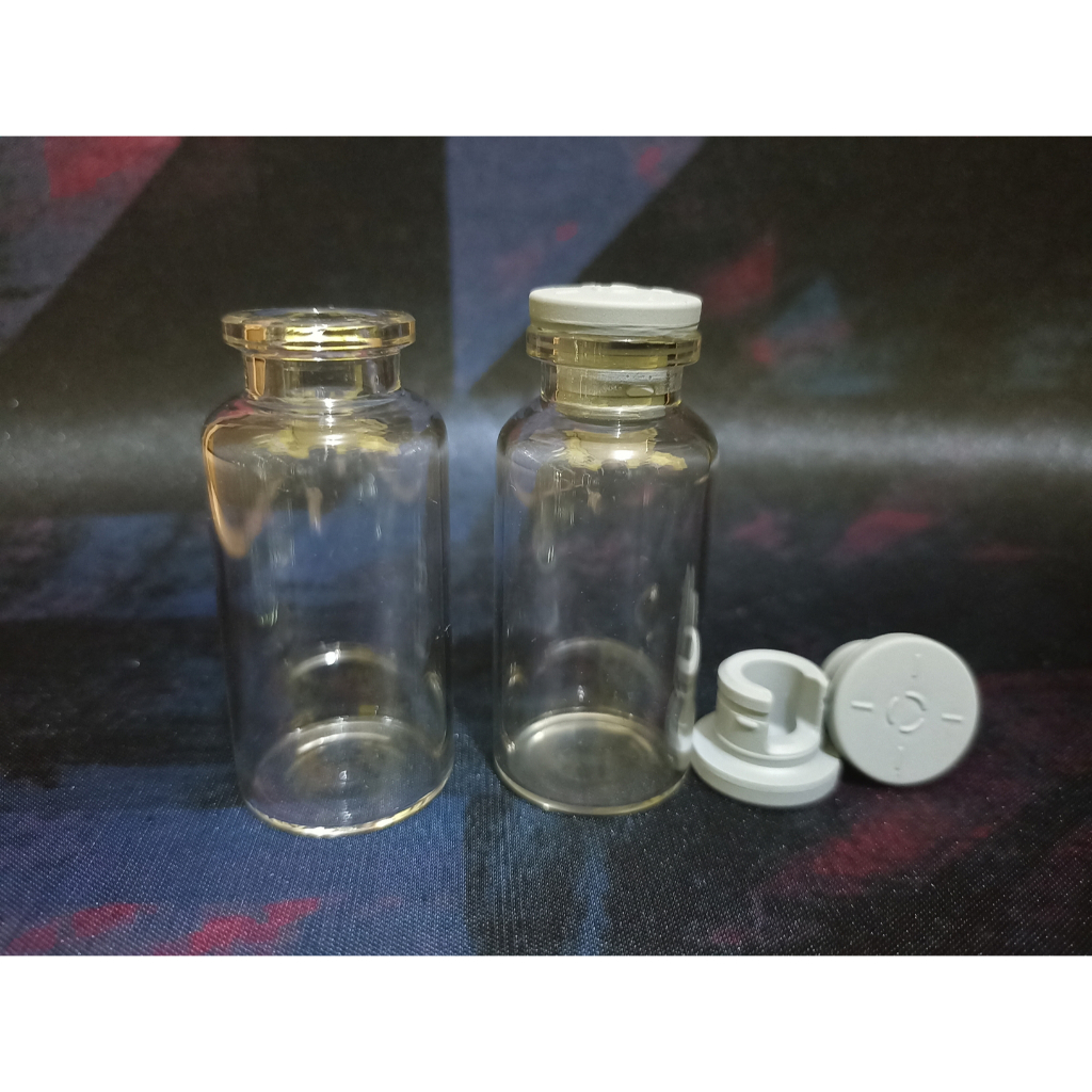 Botol Kaca Vial 20ML/Clear Vial/Glass 20 ML