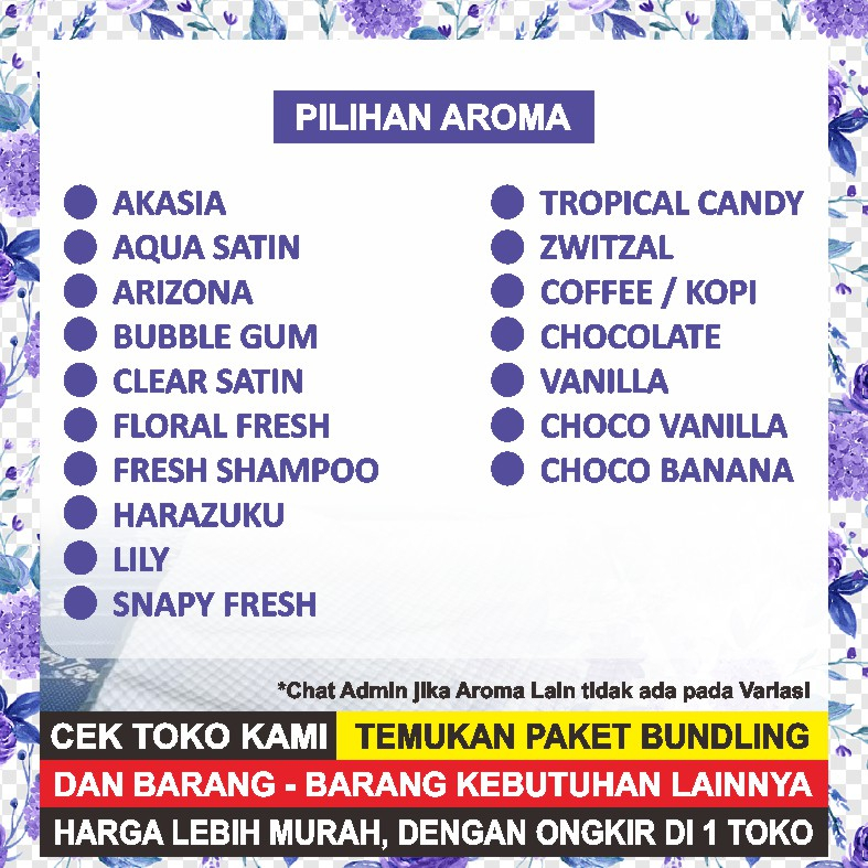 Pengharum Pewangi Ruangan Dan Mobil Air Freshener Aroma Parfum EDT Kemasan 1LITER