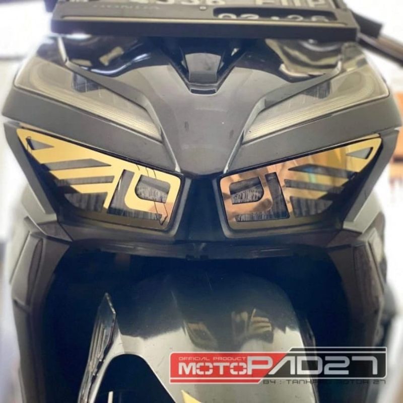 Garnish headlamp Vario 150 cover pelindung lampu depan Vario 150