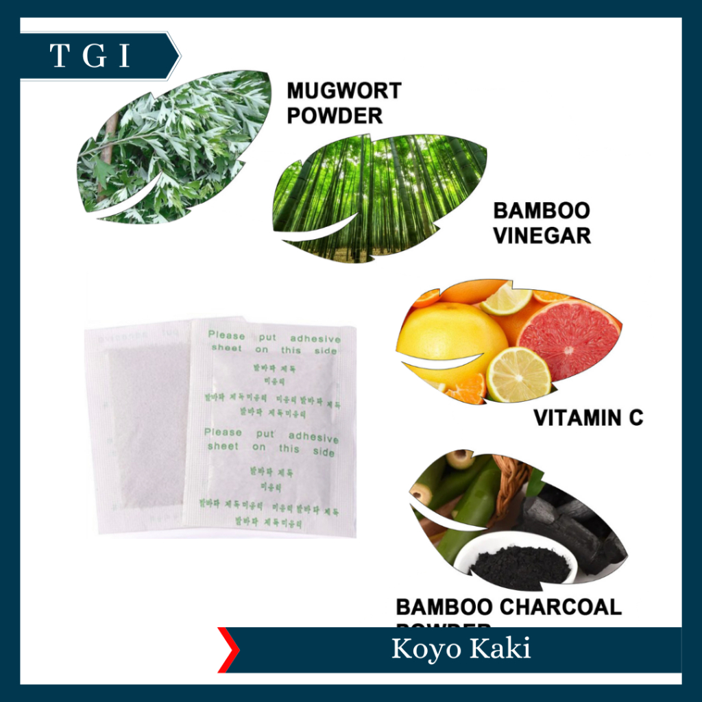 TGI - [2 PCS] KOYO TEMPELAN KAKI / DETOX FOOT PADS HERBAL / FOOT MASK / KOYO KAKI PENYERAP RACUN