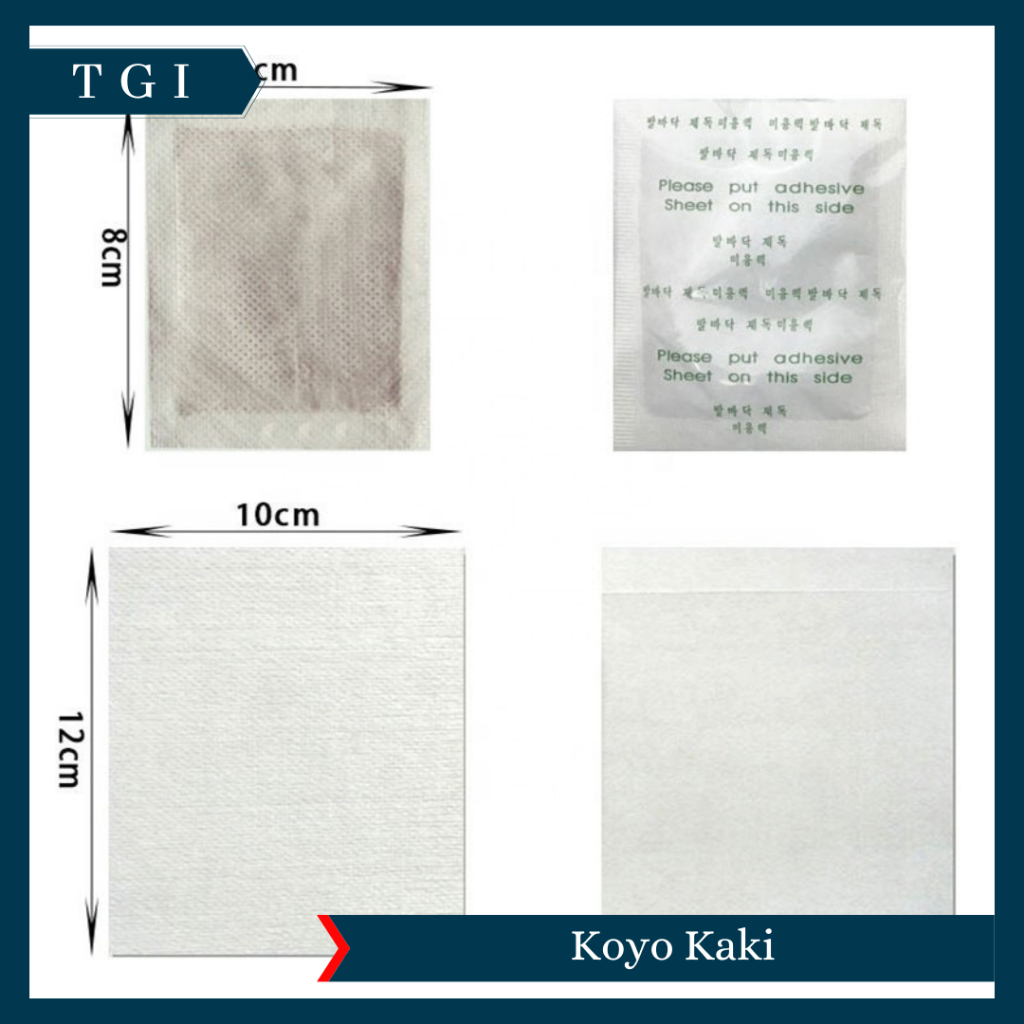 TGI - [2 PCS] KOYO TEMPELAN KAKI / DETOX FOOT PADS HERBAL / FOOT MASK / KOYO KAKI PENYERAP RACUN