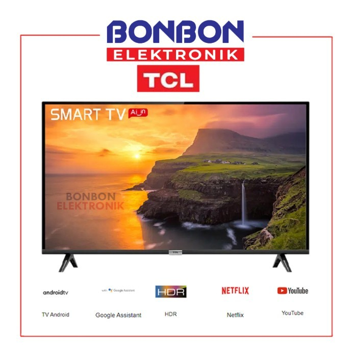 TCL LED Smart TV 40 Inch 40A3+ / 40A3 Plus Android Digital HD