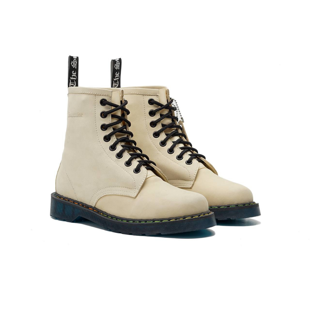 MANCOW x HOAX High Boots Crazy Horse Yellow Sepatu Formal Pria Wanita Original Kulit Asli