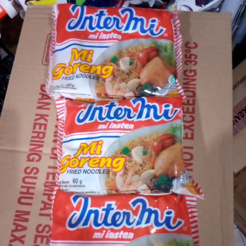 

Intermie mie goreng murah per bungkus
