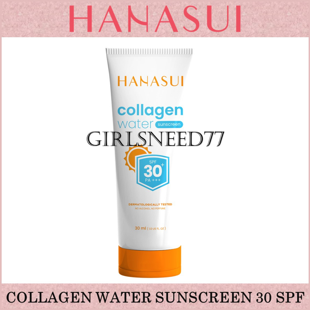 Hanasui Collagen Water Sunscreen SPF 30 Girlsneed77