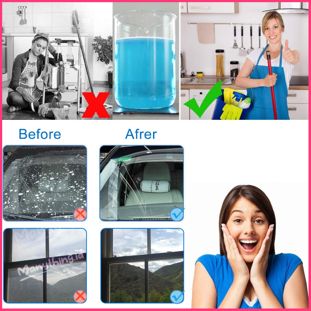 Sabun Wiper Tablet Pembersih Kaca Mobil Glass Cleaner Obat Anti Jamur Soap