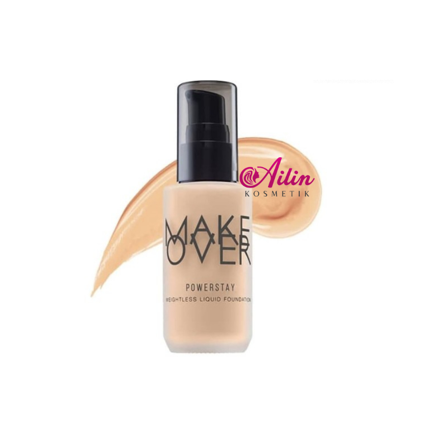 Make Over Powerstay Weightless Liquid Foundation 40Ml 24H Oil Control BY AILIN