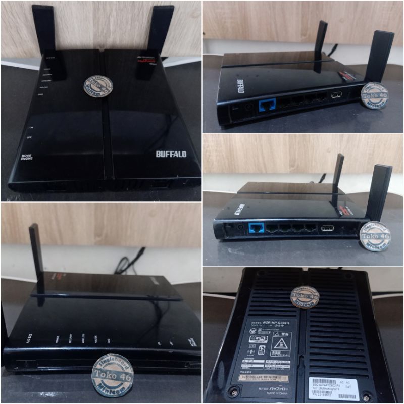 Buffalo AirStation WZR-HP-G302H HighPower Gigabit