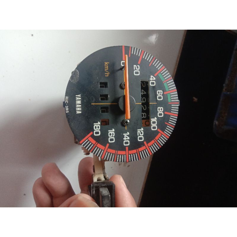 Ori mesin speedometer Yamaha rxz rzr lama tua odometer kilometer reset spedometer spidometer