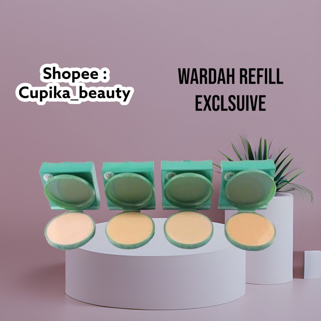 [kb]refill - wardah kemasan refill exclusive - wardah exclusive refill two way cake - bedak padat wardah refill