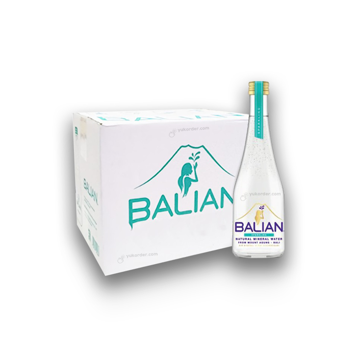 

Balian Sparkling Natural Mineral Water 330ml Glass - 1 Karton (12 Botol)