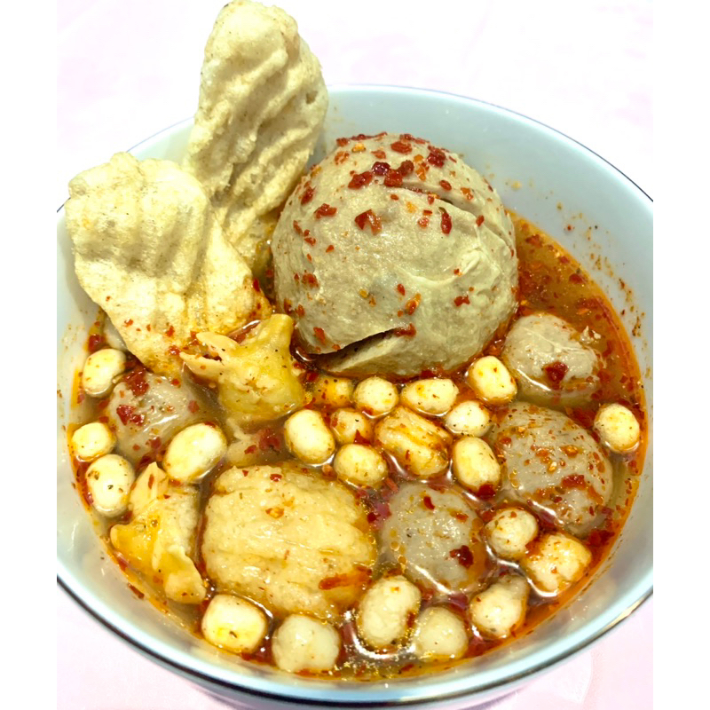 

Bakso Spesial isi Telor Delci Boom