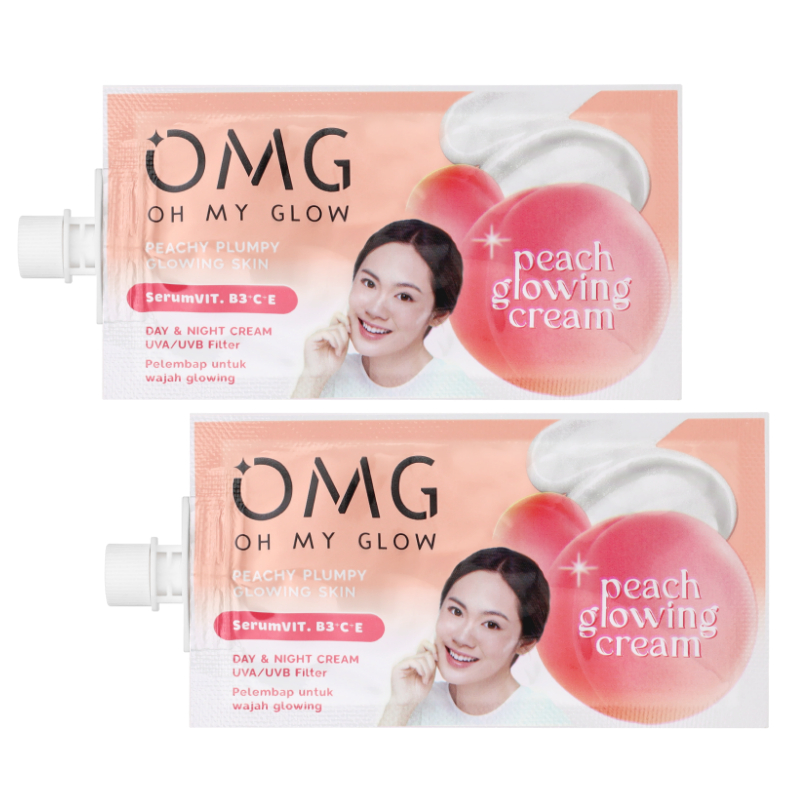 OMG Peach Glowing Face Cream 7,5gr - Amaze_Kosmetik