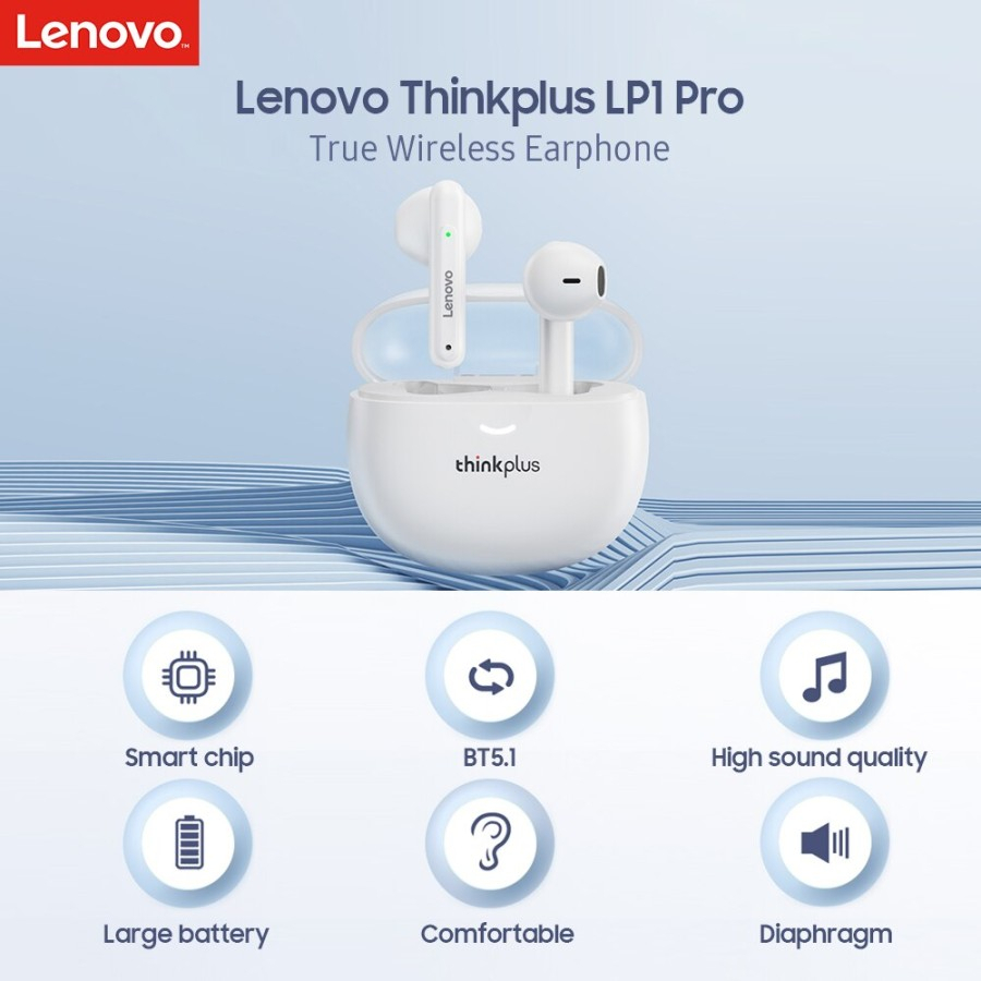 Thinkplus Lenovo LP1 PRO True Wireless Bluetooth Earbuds TWS