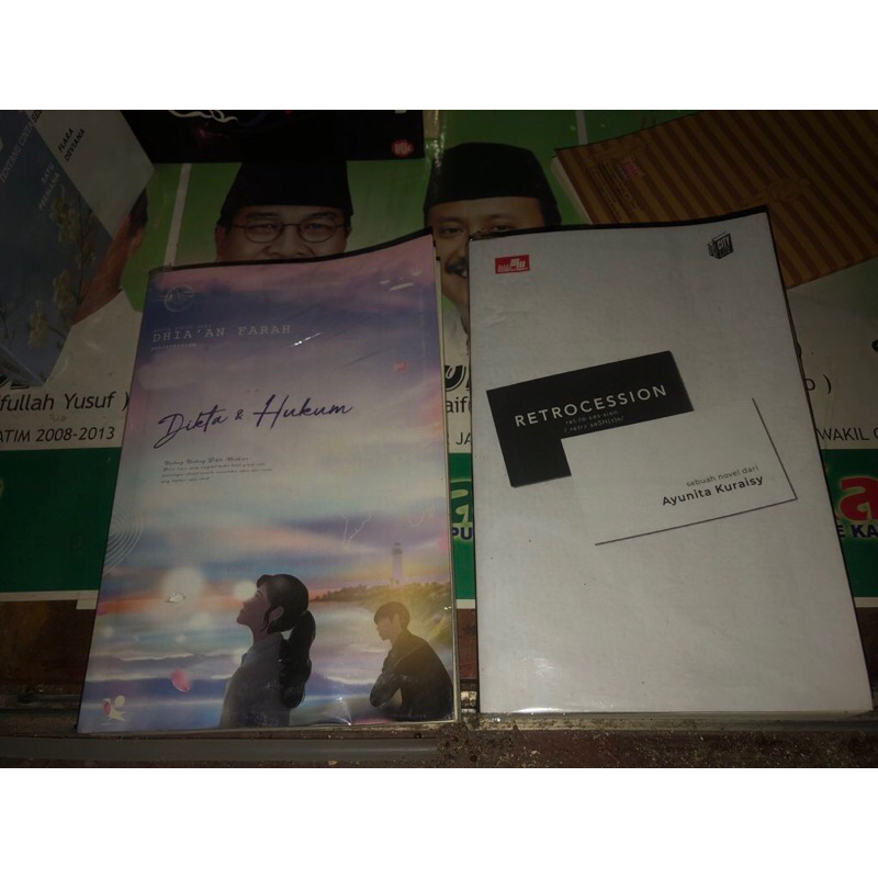 NOVEL PRELOVED DIKTA&HUKUM, RASA, SOUTHERN ECLIPSE, RETROCESSION, THE FILL-IN BF
