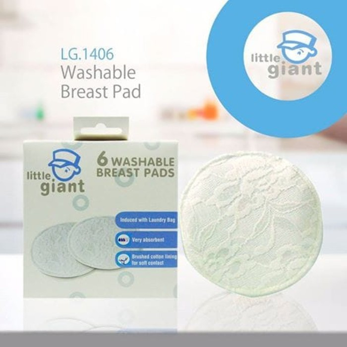Little Giant LG 1406 Washable Breast Pads - Breastpads kain