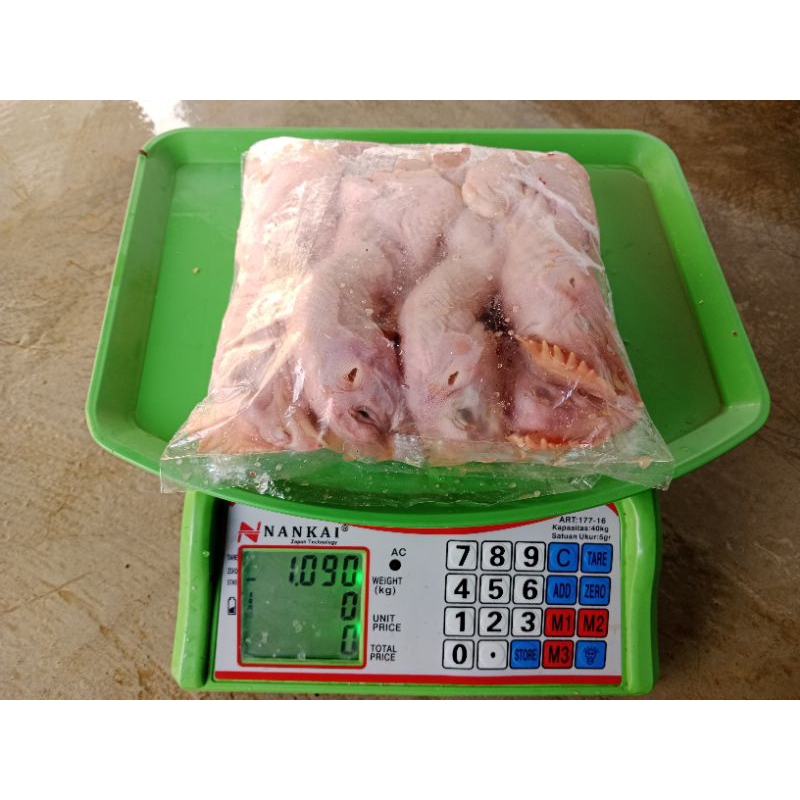 

kepala ayam boiler fress 1Kg