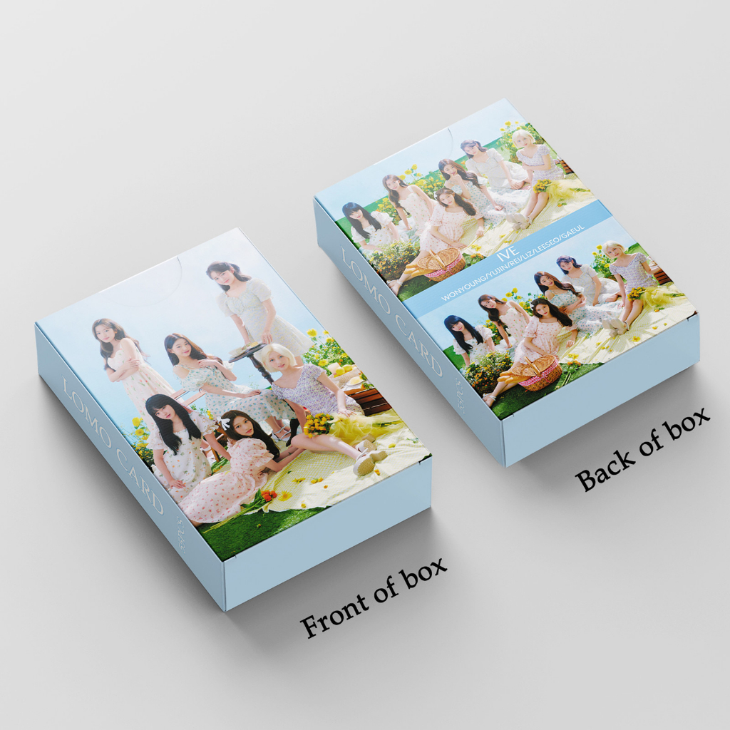 [kstuffind] IVE PHOTOCARD LOMO CARD PHOTO KARTU FOTO PC DIVE MURAH 54 PCS 54PCS
