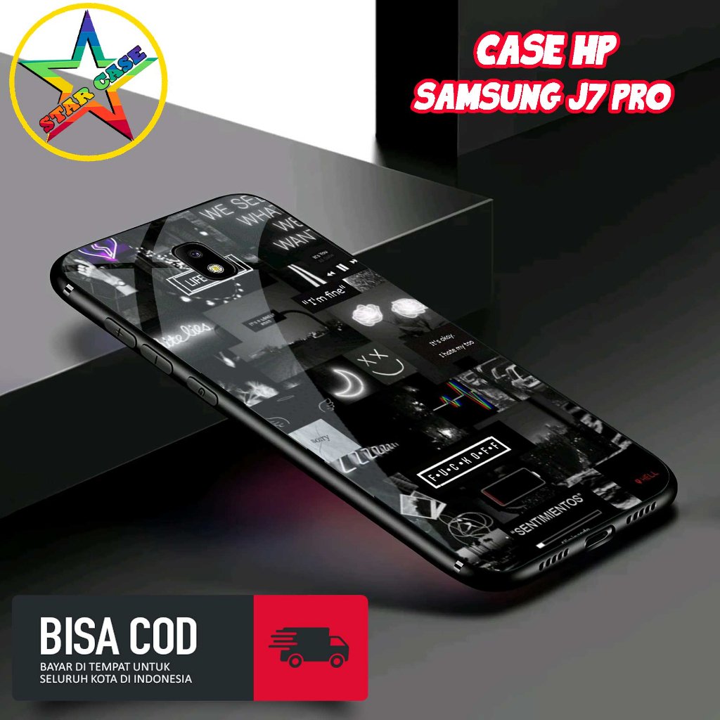 Case Samsung J7 Pro 2017 Motif [AEST1] Casing Samsung J7 Pro TERBARU Hardcase Glossy Kilau 2D Case H