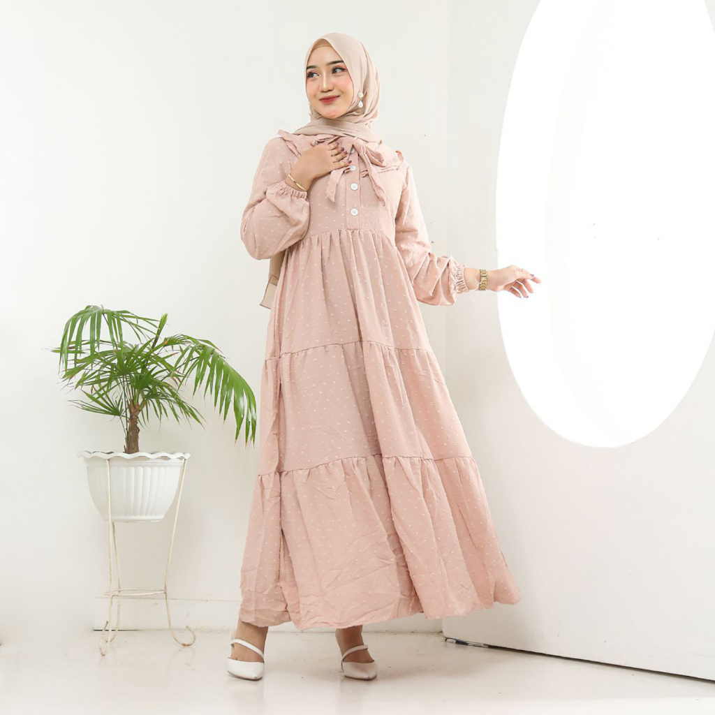 Saroja | Gamis Uragiri Susun Gamis Syar'i Ramadhan | SJ Fashion