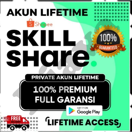 [LIFETIME] Software SkillShare Premium Skill Share FULL GARANSI