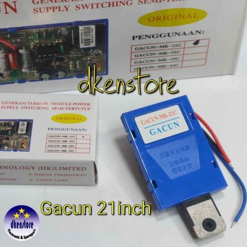 Kit Regulator TV Gacun 14 21 inch 6A 6 ampere SMPS switching power supply