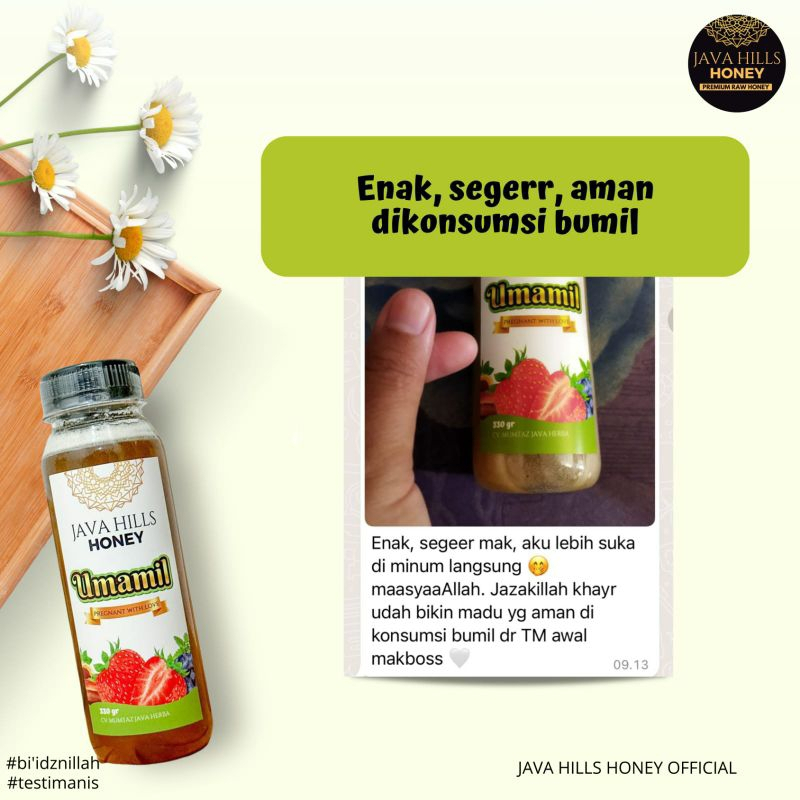 MADU UMAMIL JAVAHILLS HONEY / MADU KURMA JAVAHILLS / MADU UMAMIL MUMTAZ