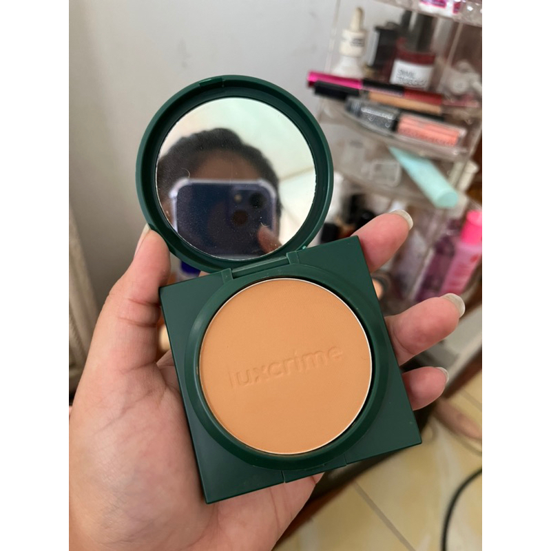 LUXCRIME TWO WAY CAKE BEDAK CINNAMON LIKE NEW PRELOVED