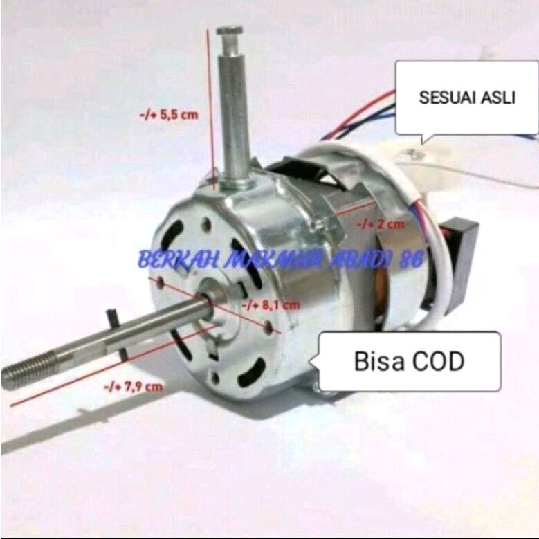 Dinamo Kipas Angin Maspion Wall Fan / Dinding Remot Motor Fan12 in -16 inch