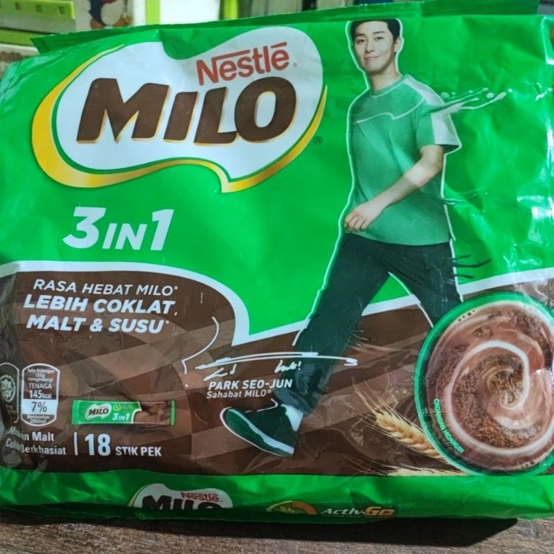 

milo sachet malaysia isi 18 sachet