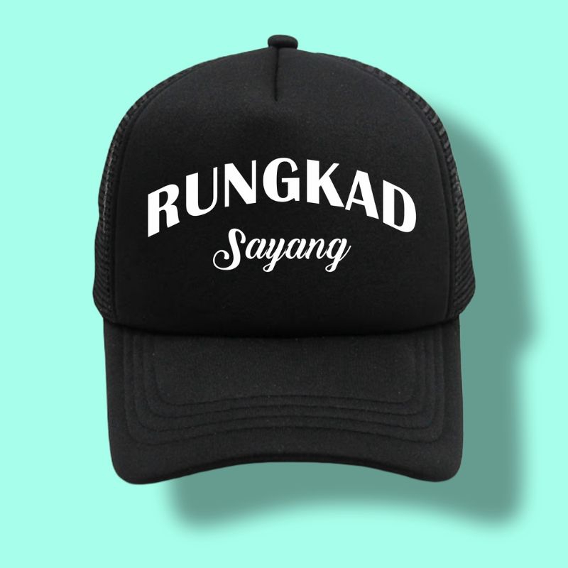 TOPI KATA KATA RUNGKAD SAYANG//TOPI KATA JAWA//TOPI TRUCKER//TOPI JARING