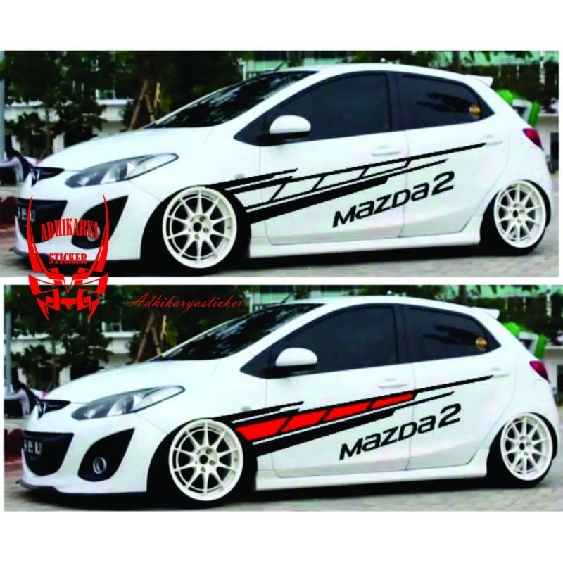 stiker masda stiker keren stiker mobil Honda jazz