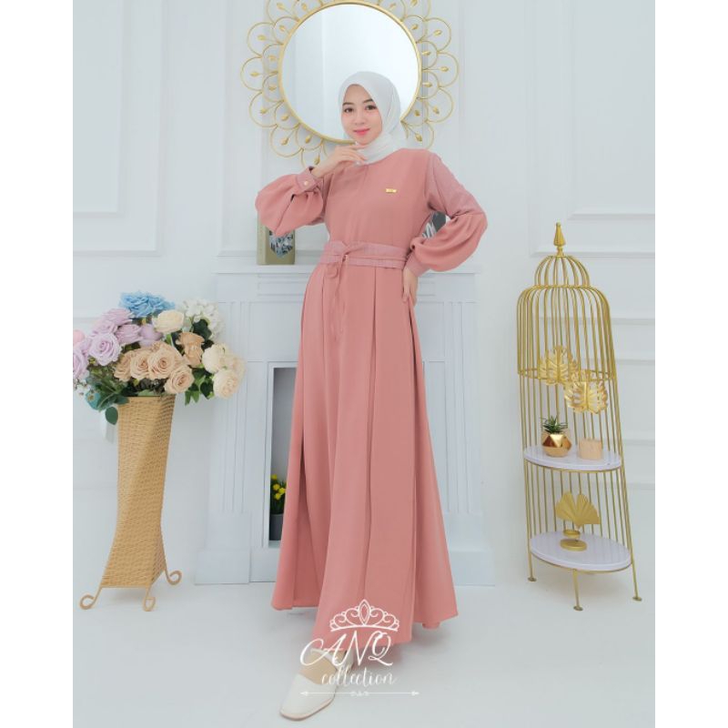 Gamis Jasmine Series by ANQ Collection | Gamis Brukat ANQ Collection