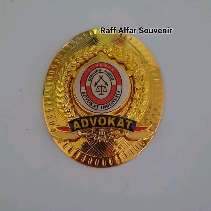 PIN ADVOKAT KAI - PIN KAI PEDANG HITAM