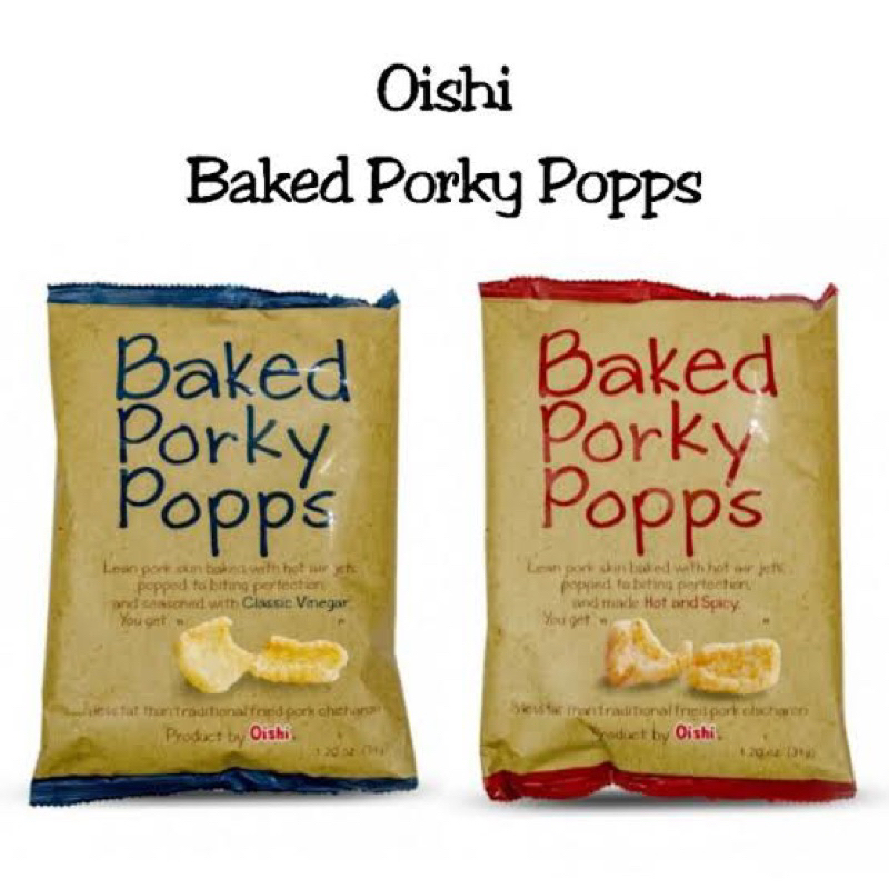 

Oishi Baked Porky Popps