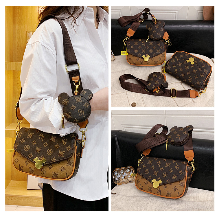 ( 2PC 1KG ) GTBI998881513 New Arrival 2023 !!!  Tas Selempang  Tas Wanita Import  Premium Terbaru + Wallet