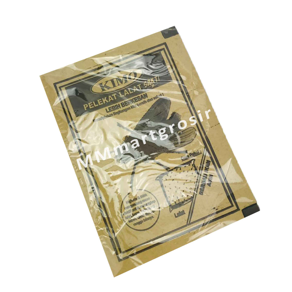 Lem Lalat Kimo/ Perekat Lalat Sakti/ Lem Berbau Ikan Asin/ Isi 10Lembar