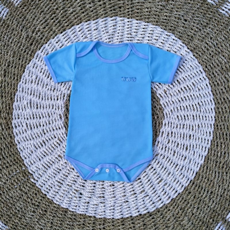 Jumper Bayi Newborn/Jumpsuit Bayi Baru Lahir Tangan Pendek Warna  Rainbow