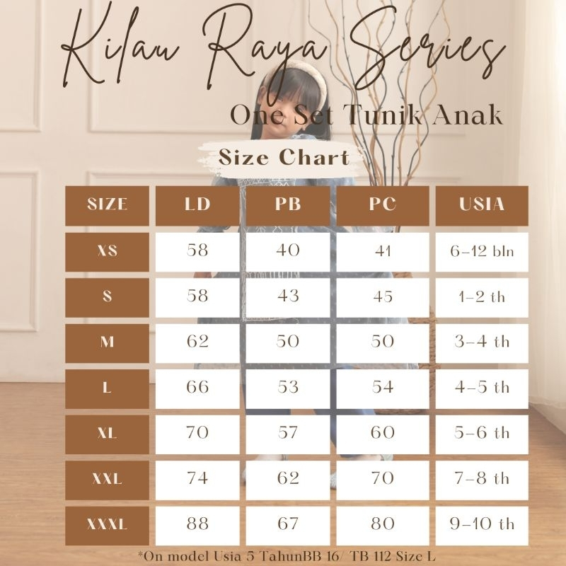 Hollaby Kilau Raya Tunik &amp; Koko