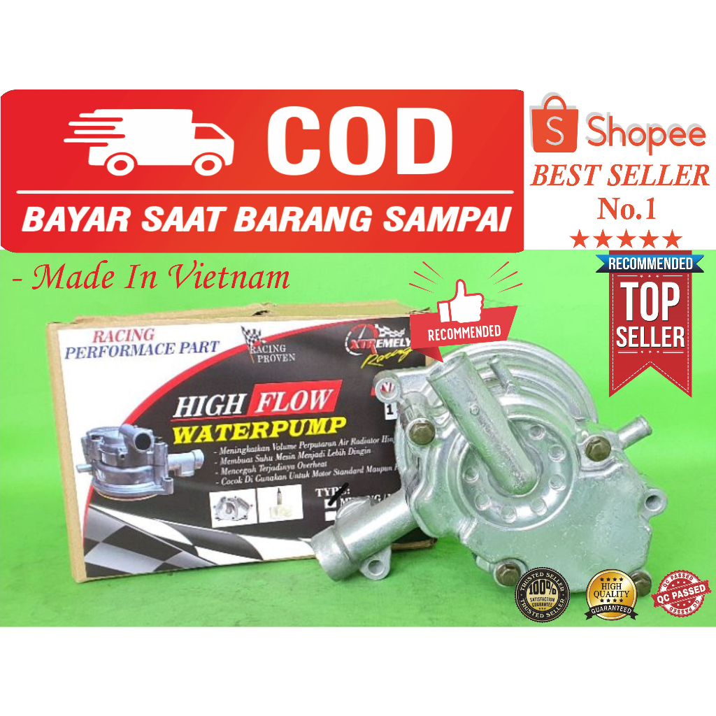 Waterpump Racing Jupiter Mx King, Vixion, Nva